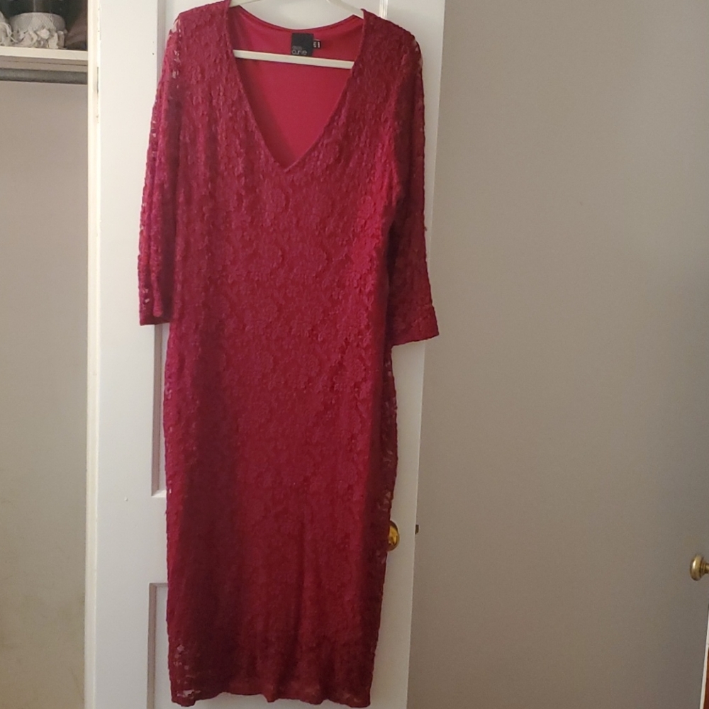 Asos curve midi dress